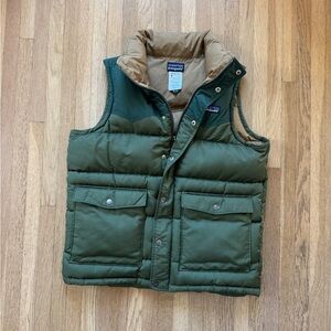 Patagonia Green/Tan Men's XS Vest unisex